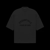 Essentials Tee Jet Black