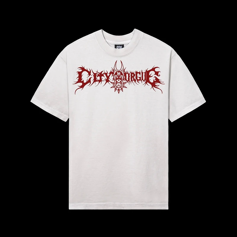 Revenge Metal Tour Tee Cement