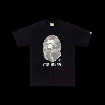 Bape Grey Big Head Tee Black