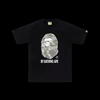 Bape Grey Big Head Tee Black