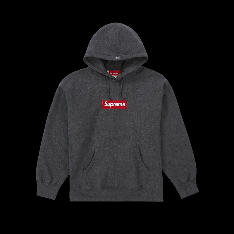 Supreme Box Logo Hoodie Charcoal FW21