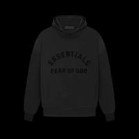 Essentials Hoodie Jet Black Arc