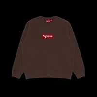 Supreme Box Logo Crewneck 'Brown'