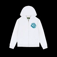 Denim Tears University Zip-Up White/Blue