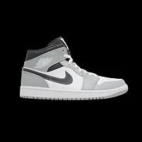 Air Jordan 1 Mid 'Light Smoke Grey