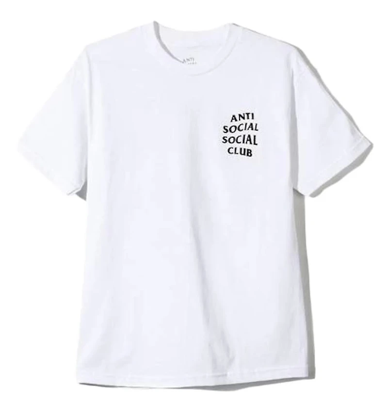 Anti Social Club Logo 2 T-Shirt 'White'