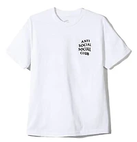 Anti Social Club Logo 2 T-Shirt 'White'