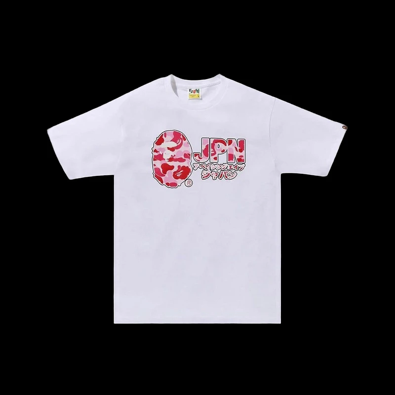 Bape Sakura JPN White Tee
