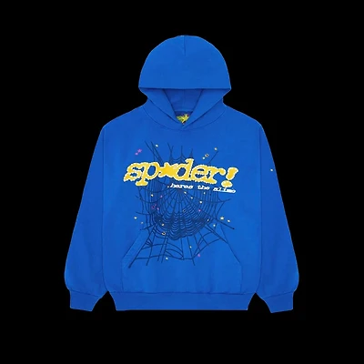 Sp5der TC Hoodie Blue