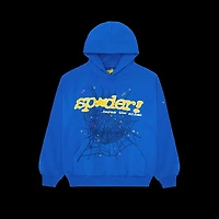 Sp5der TC Hoodie Blue