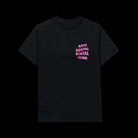 Anti-Social nevermind tee black