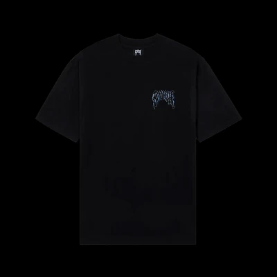 Revenge Blue Lightning Arch Tee Black