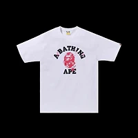 Bape Sakura ABC White Tee