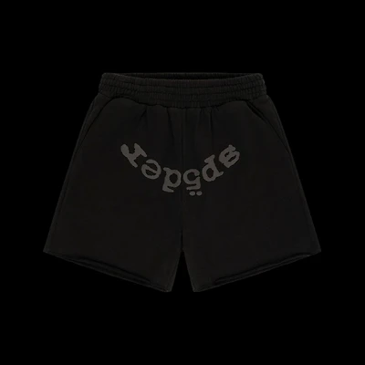 Sp5der OG Web V2 Phantom Sweatshort 'Black'