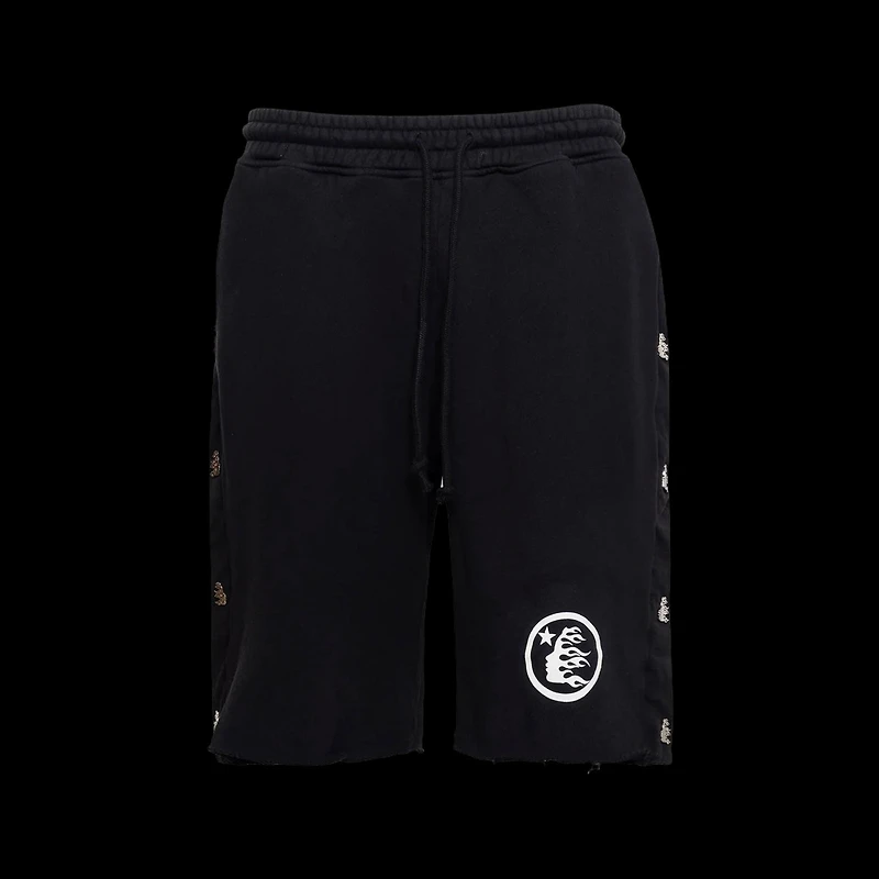 Hellstar Snap Shorts Black