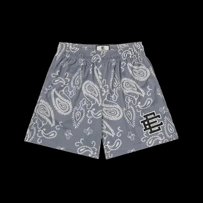 Eric Emanuel Shorts Grey Bandana