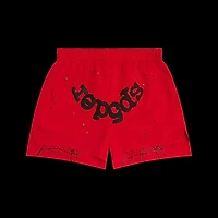 Sp5der Shorts Red