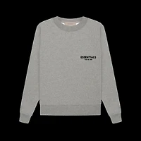 Essentials Dark Oatmeal Crewneck
