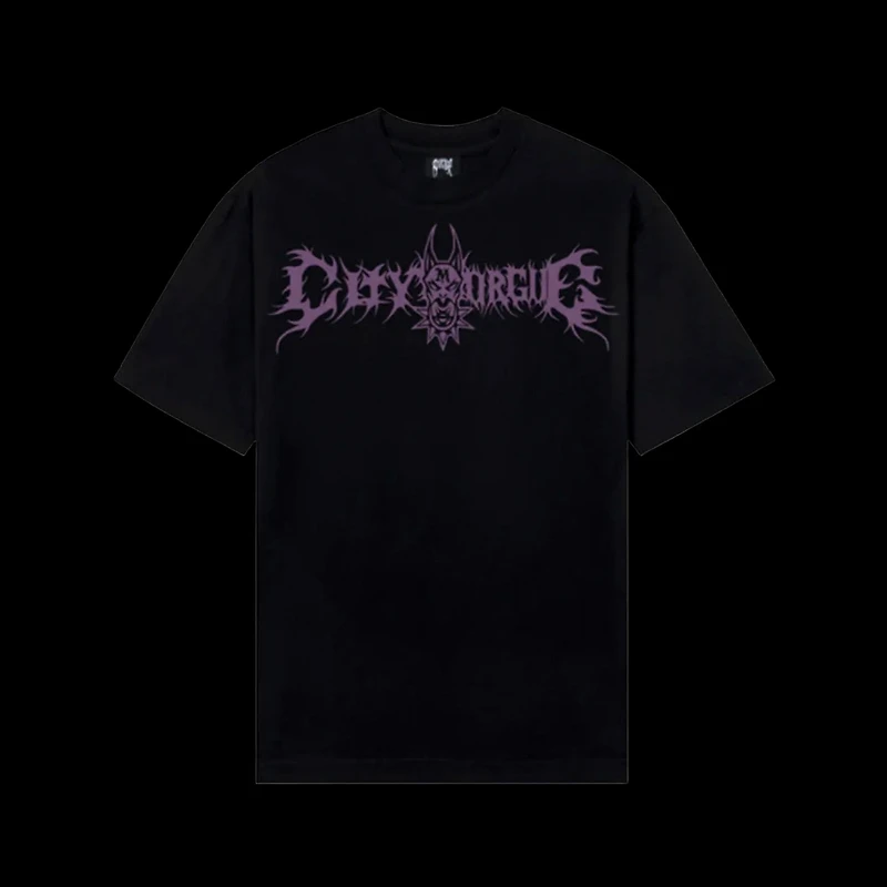 Revenge Metal Tour Tee Black Purple