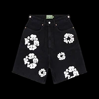 Denim Tears Wreath Jean Short 'Black'