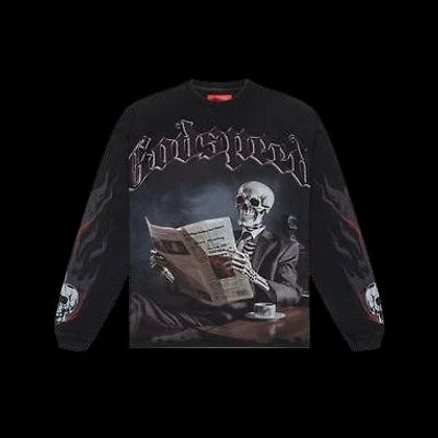 Godspeed Black Monday LS T-Shirt (Black Wash)