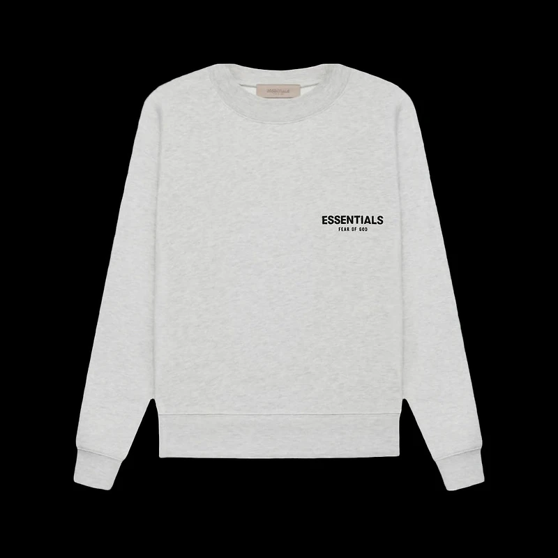 Essentials Light Oatmeal FW22 Crewneck