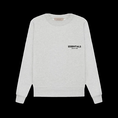 Essentials Light Oatmeal FW22 Crewneck