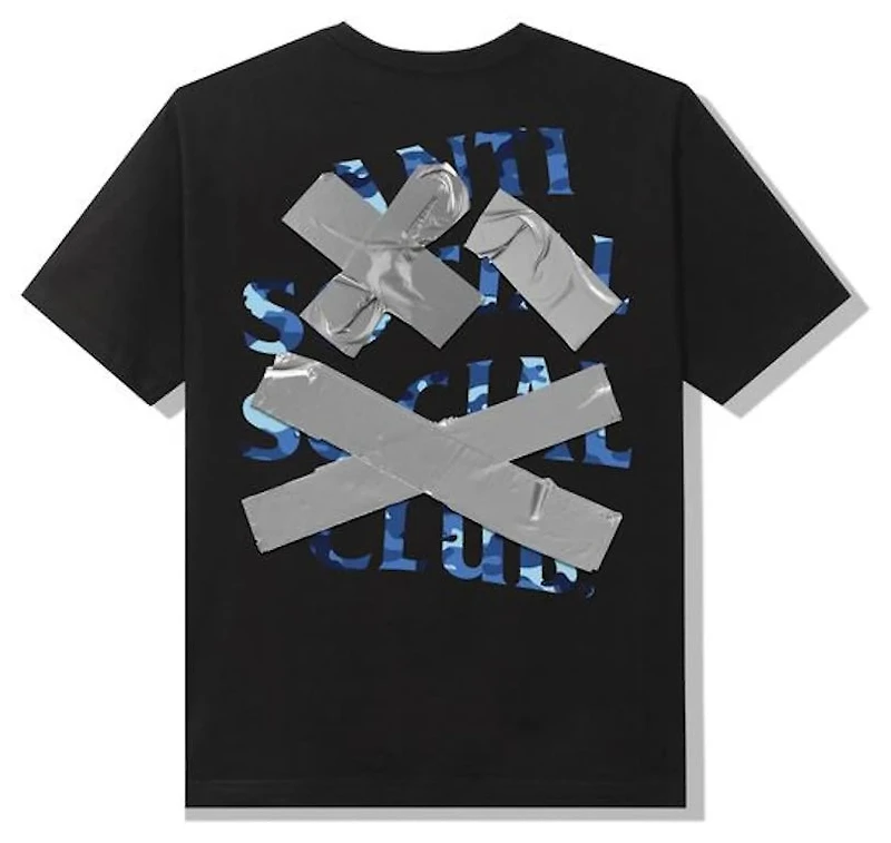 Anti-Social Cancelled Again Tee Black Blue