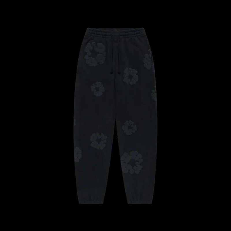 Denim Tears Cotton Wreath Pant Black Monochrome