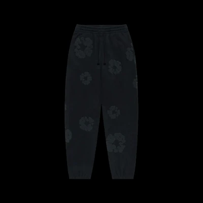 Denim Tears Cotton Wreath Pant Black Monochrome