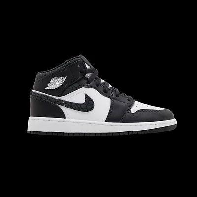 Air Jordan 1 Mid SE GS 'Panda Elephant'