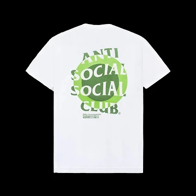 Anti-Social Impatient Tee Green White
