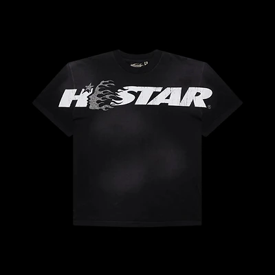 Hellstar Glitter Logo Tee Black