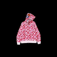 Bape Pink Camo Zip Up