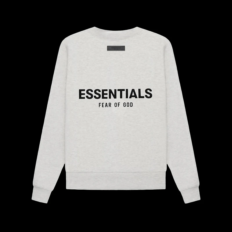 Essentials Light Oatmeal FW22 Crewneck