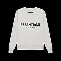 Essentials Light Oatmeal FW22 Crewneck