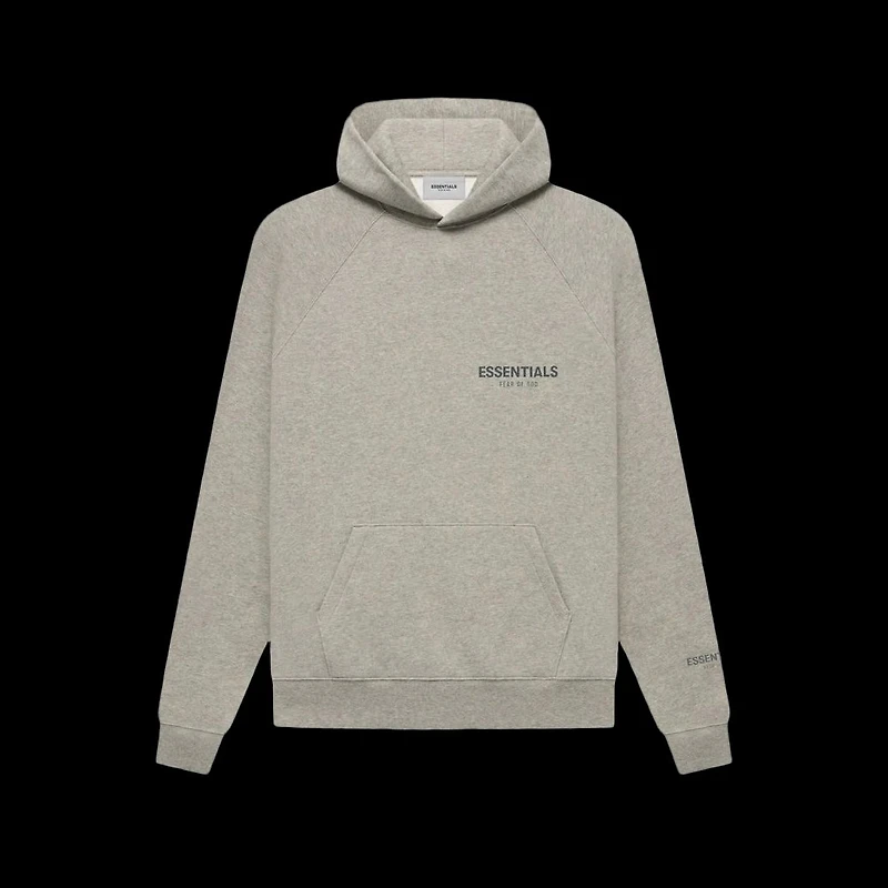 Essentials Hoodie Dark Heather Oatmeal FW21