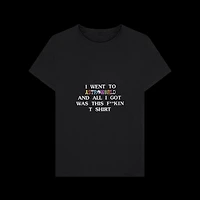 Travis Scott I went to the Astro World tee Black