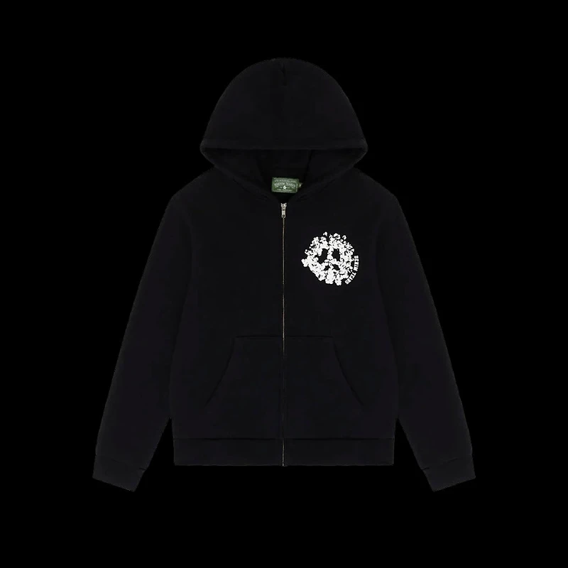 Denim Tears University Zip-Up /White