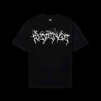 Revenge Smoke Lightning Tee Black