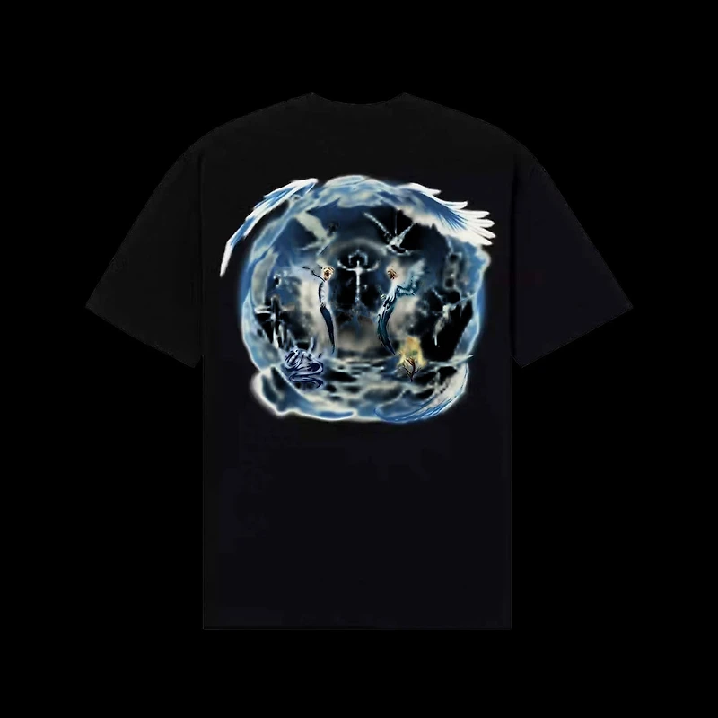 Revenge Angel Arch Tee Black