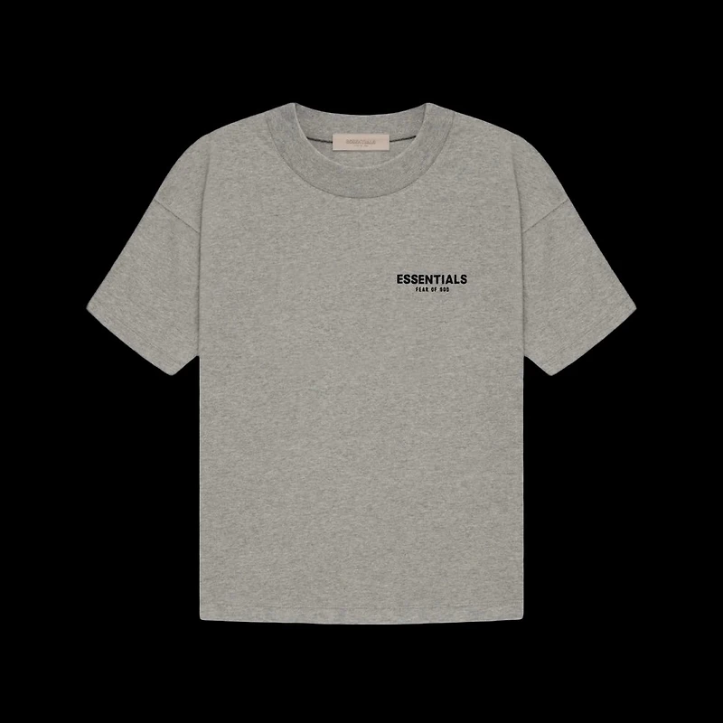 Essentials Tee Dark Oatmeal