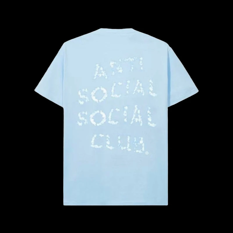 Anti-Social Partly Cloudy Tee Blue