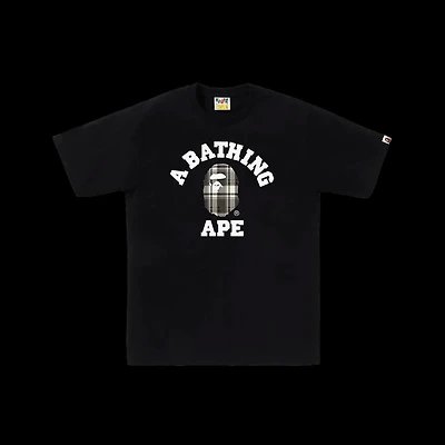 Bape ABC Grey Plaid Tee