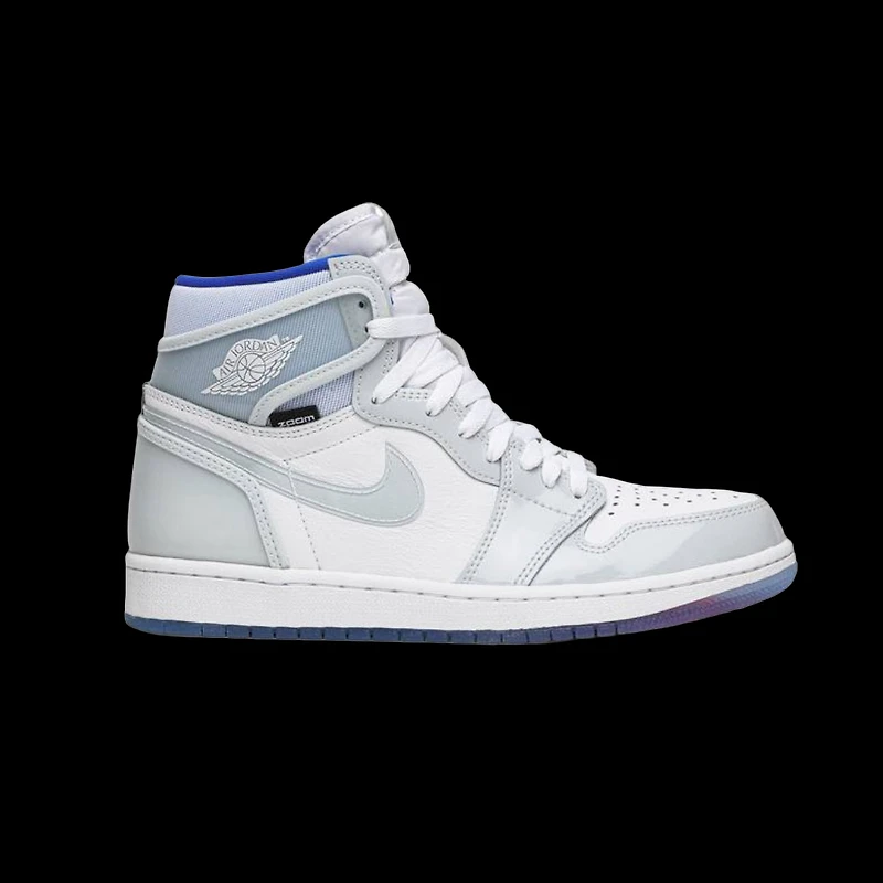 Jordan 1 high Razer blue white Zoom