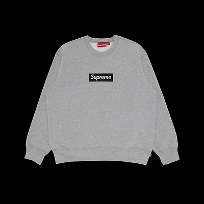 Supreme Box Logo Crewneck 'Heather Grey'