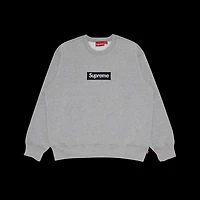 Supreme Box Logo Crewneck 'Heather Grey'