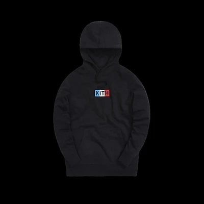 Kith Paris Classic Logo Hoodie Black