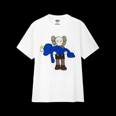 Kaws x Uniqlo gone white tee