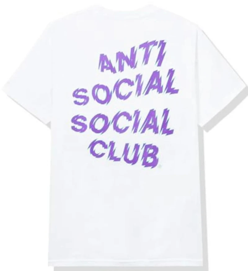 Anti-Social manic tee white